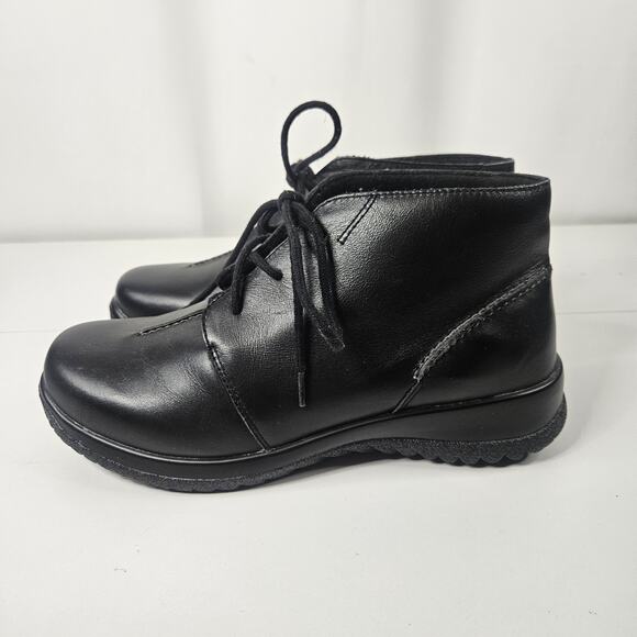 Drew Krista Women’s Black Boots 10141-12 9WW Extra Wide Orthopedic Shoes - Picture 4 of 9